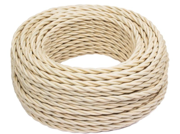 BIRONI Песочное золото матовый Кабель коаксиальный 20М B1-426-719-20