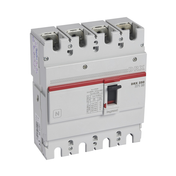 Legrand DRX250 термомагнитный 250A 4П 36KA 027135