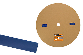 TDM Термоусаживаемая трубка ТУТнг 16/8 синяя (100 м/ролл) SQ0518-0041