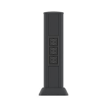 DKC Алюминиевая колонна, 0.5м, цвет чёрный