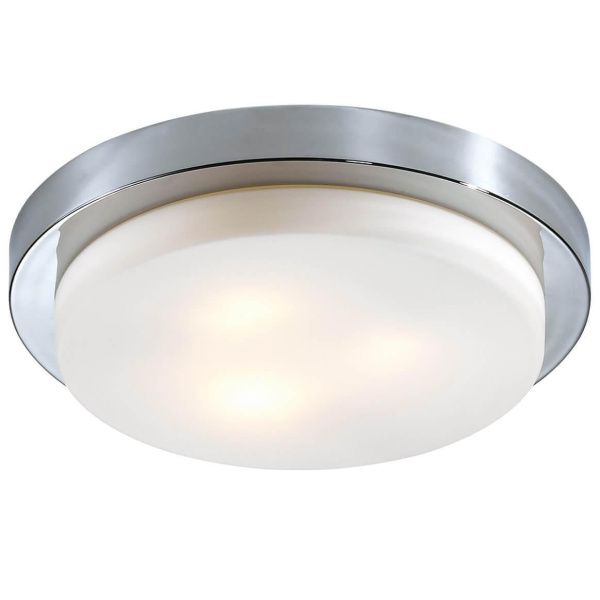 Odeon Light 2746/3C ODL15 793 хром/стекло Н/п светильник IP44 E14 3*40W 220V HOLGER