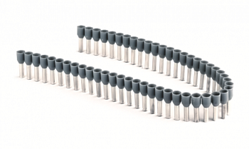 DKC Наконечник-гильза 8 мм с изолир.фланцем 0,50 кв.мм белый (НШВИ-Л)