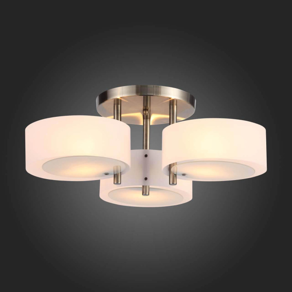 Купить Evoluce SL483.352.03 Светильник потолочный Бронза/Белый E27 3*60W