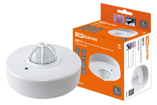 TDM ДДП-01 1100Вт, 5-480с, 2-8м, 5+Лк, 120(сбоку)+360(сверху) гр, IP33, SQ0324-0004