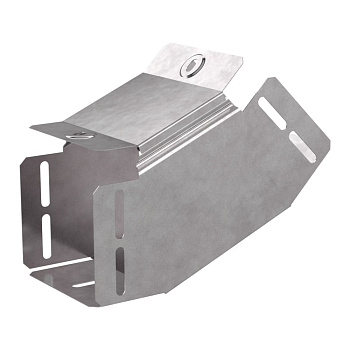 Промрукав Угол вертикальный внутренний 45 градусов с крышкой Стандарт 100х100 PR16.0535