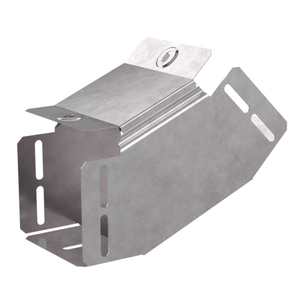 Промрукав Угол вертикальный внутренний 45 градусов с крышкой Стандарт 100х100 PR16.0535