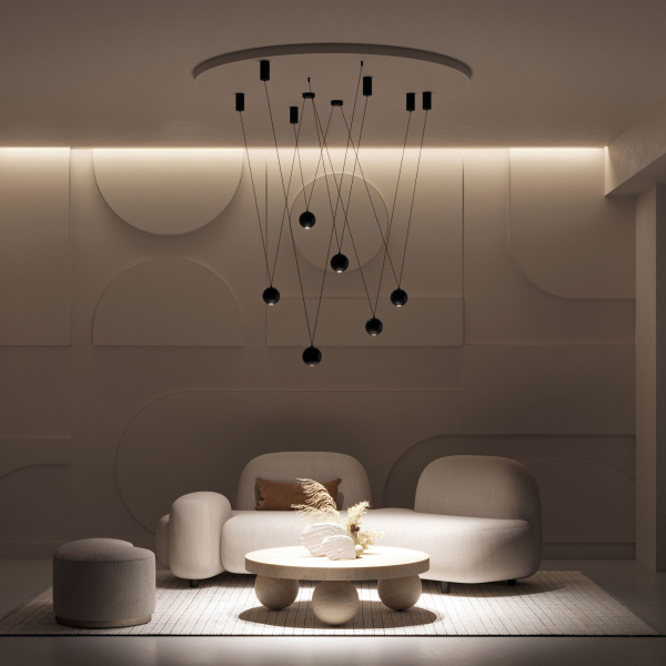 Купить Arlight Светильник SP-ELEMENTA-ORB-R100-9W Day4000 (BK, 39 deg, 230V) (IP40 Металл, 3 года) 032763