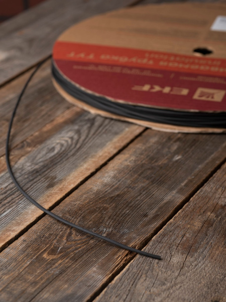 Купить EKF PROxima Термоусаживаемая трубка ТУТ нг 3/1,5 черная рулон