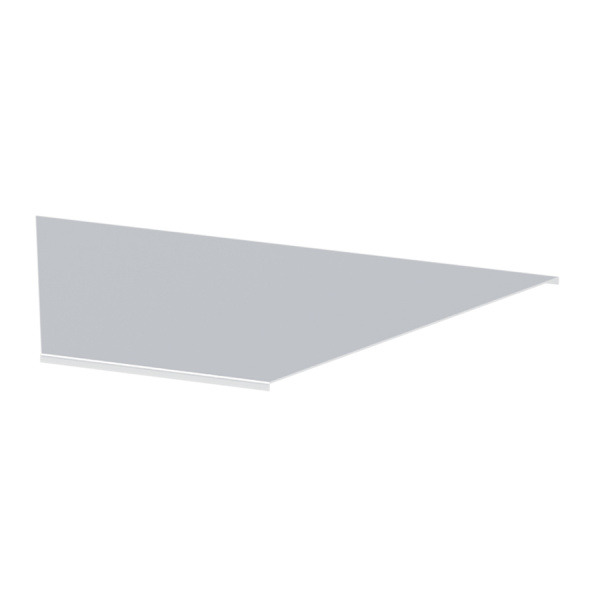 EKF PROxima Крышка на угол 90 градусов горизонтальный лестничный усиленная 500 мм (2 мм)
