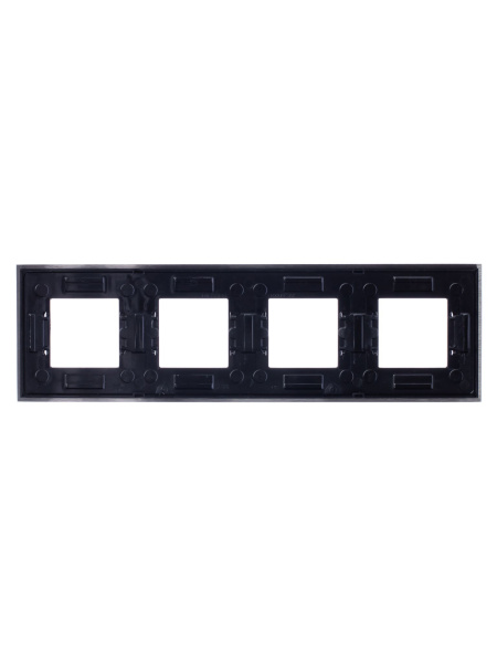 Купить ABB NIE Zenit Сталь Рамка 4-я 2+2 +2+2 мод 2CLA227400N4001