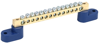 IEK Шина N ноль на двух угловых изол ШНИ-6х9-14-У2-С