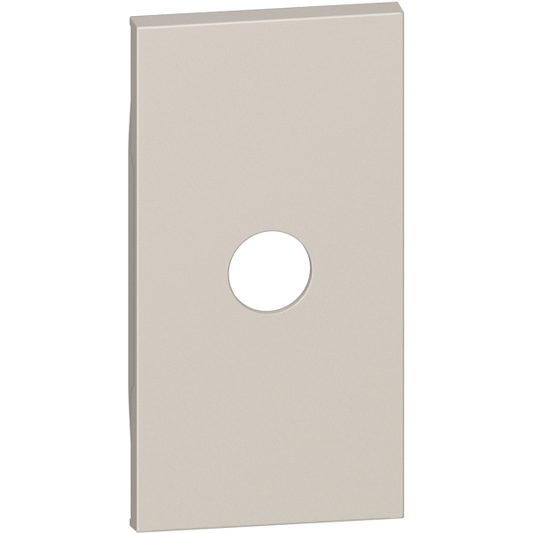 BT Living now Песочный Лицевая панель для TV розеток и каб выводов с 1 отверстием 2 мод KM08M2