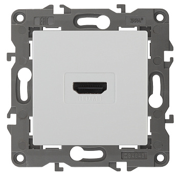 ЭРА 14-3114-01 Elegance Белый Розетка HDMI