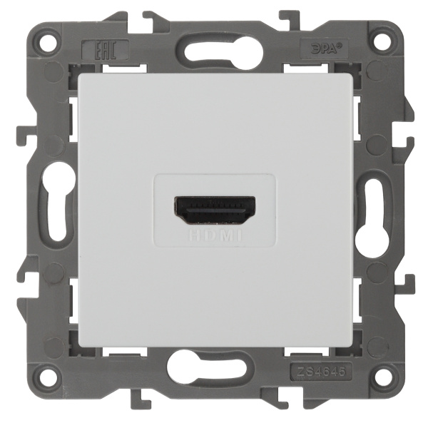 ЭРА 14-3114-01 Elegance Белый Розетка HDMI