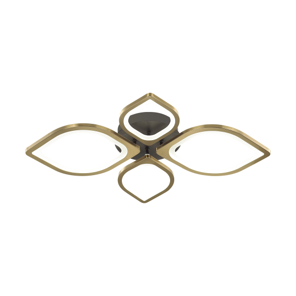 Купить Lumion 4580/99CL LEDIO LN21 черный, золотой Люстра потолочная LED 116W 5130Лм 3000-6000K 220V HONEY