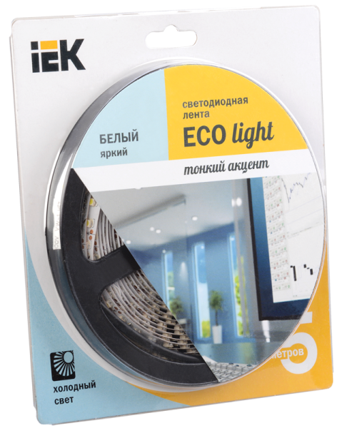IEK Лента LED 5м блистер LSR-3528W120-9.6-IP20-12V IEK-eco
