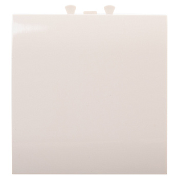 DKC Вывод кабеля модульный "Avanti", "Ванильная дымка", 2 модуля