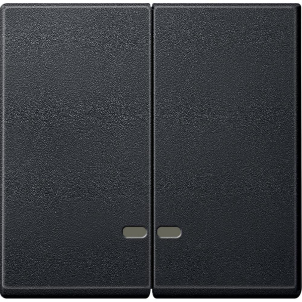 Купить SE Merten SM Антрацит Клавиша 2-ая с подсветкой MTN3420-0414