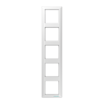 JUNG AS 500 Белая Рамка 5-ая антибактериальная ABAS585WW