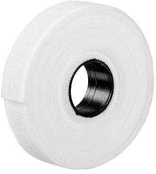 IEK Хомут-липучка ХКл 20мм белый (5м/ролл)