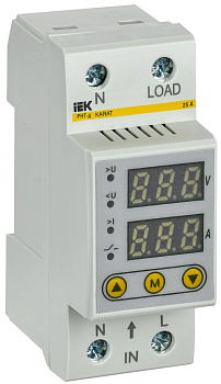 IEK Реле напряжения и тока РНТ-д однофазное 36мм 25А