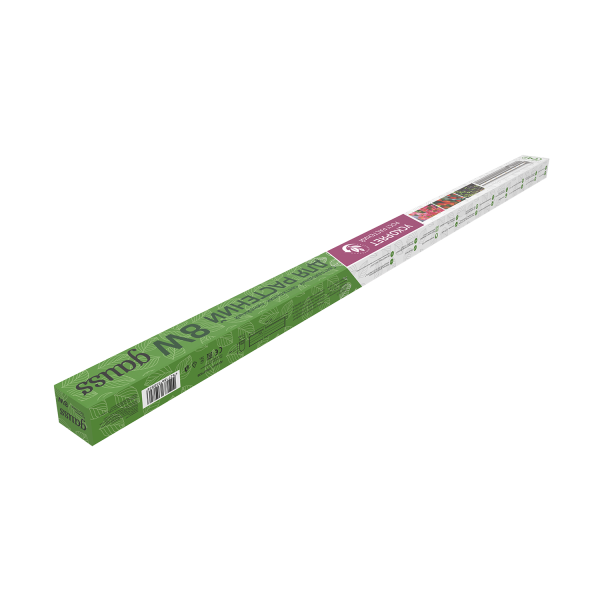 Купить Gauss Светильник Fito для растений 8W 220lm 175-265V IP20 561*25*37мм, фиолет спектр LED 5 130411908