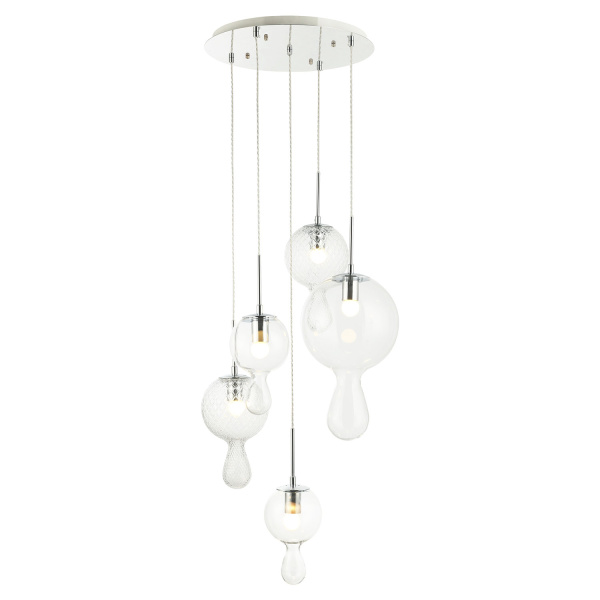 Lussole LOFT Подвесныой светильник хром LSP-8495