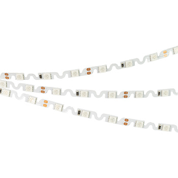 Arlight Светодиодная лента RZ 2-5000 12V Red 2x (5060, 240 LED, Wave) (11.5 Вт/м, IP20) 018223