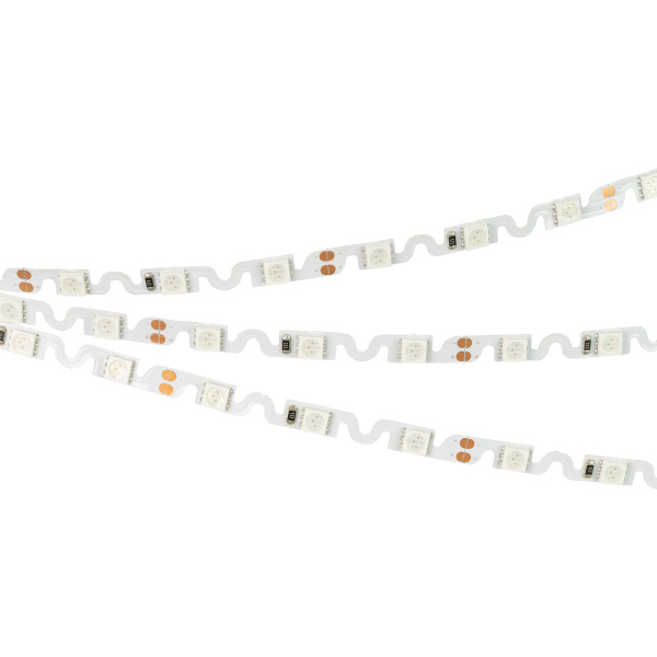 Arlight Светодиодная лента RZ 2-5000 12V Red 2x (5060, 240 LED, Wave) (11.5 Вт/м, IP20) 018223