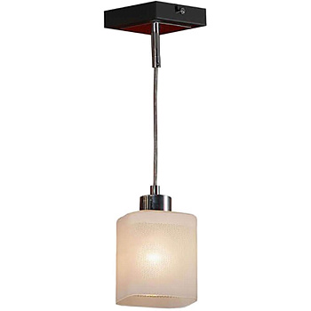 Lussole PROMO 2 Металл Хром / венге Стекло Подвес E14 40W LSL-9006-01