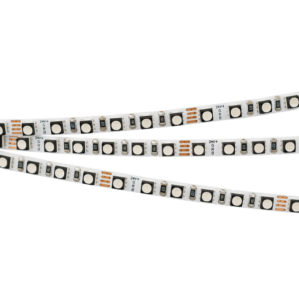 Arlight Светодиодная лента MINI-F120-5mm 24V RGB (8 W/m, IP20, 3535, 5m) (узкая) 025707(2)