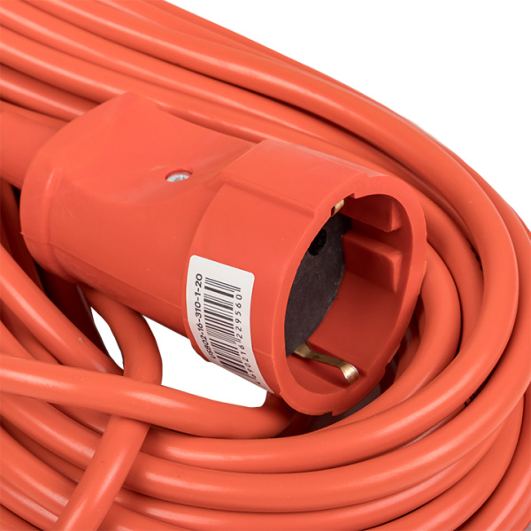 Купить EKF PROxima Удлинитель "Зевс 2.0" 20м c заземлением ПВС 3*1 16А/3,5кВт