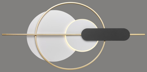 Velante 462-001-02, Светильник настенный LED,2x20W