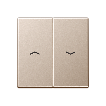 JUNG A 500 Шампань Клавиша для жалюзи выключателя A595PCH