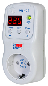 Новатек Реле напряжения РН-122 (вилка-розетка)