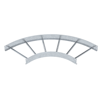 OBO BETTERMANN  Угловая секция 90° лестничного лотка 110х600 мм R=500 мм 6217780