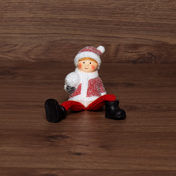 NEON-NIGHT Керамическая фигурка «Мальчик» с подвесными ножками 6.6х5.5х9.5 см 505-024