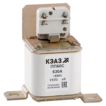 КЭАЗ Предохранитель ПП60С-37Г1-400А-УХЛ3