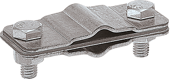 EZETEK Зажим соединительный полоса/пруток — полоса/пруток параллельный, оцинк. 90557