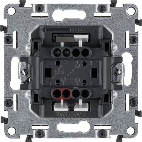 Купить Legrand Valena LIFE DIY Бел Переключатель 1-клавишный 10А 250В 752406