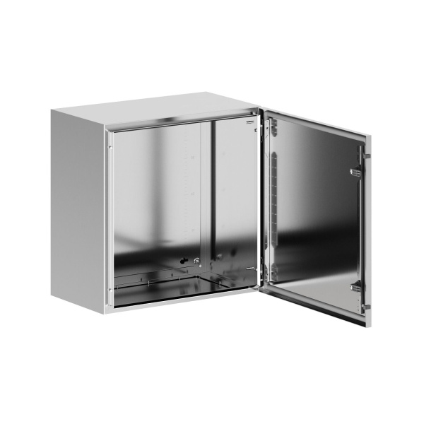 Купить DKC Корпус навесной STH с М/П из нержавеющей cтали AISI304 ВхШхГ 500x500x300 мм, с фланцем