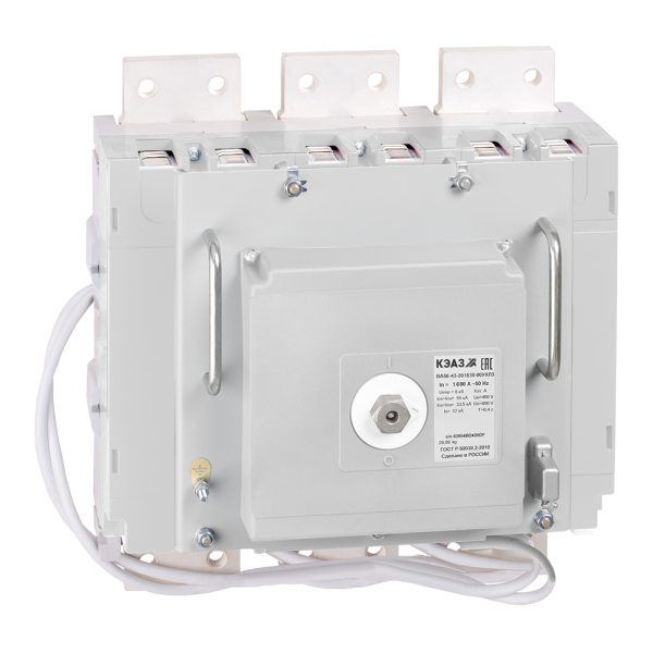 КЭАЗ Выключатель автоматический ВА56-43-804730-2000А-440DC-НР230АС/220DC-ПЭ230АС-УХЛ3