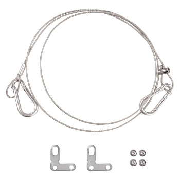 Ledvance Комплект из 4-x страхующих тросов (1м) и 8 стальных скоб 4058075472990