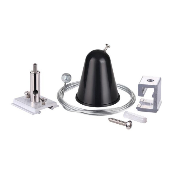 Novotech 135023 NT19 014 черный Подвесной комплект с тросом 1.5м IP20