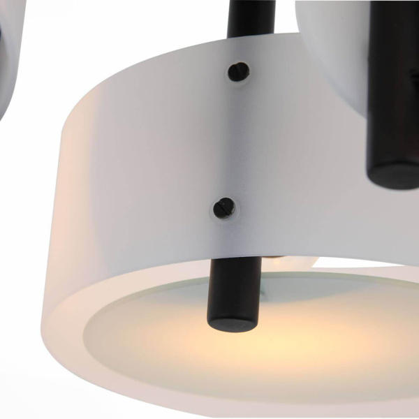 Купить Evoluce SL483.402.03 Люстра потолочная Черный/Белый E27 3*60W