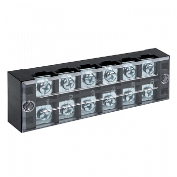 EKF PROxima Терминал клеммный TB-4506 до 4,5 мм2 45A 6 клеммных пар