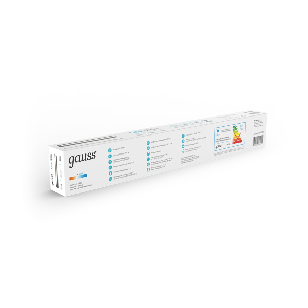 Купить Gauss Настенный светодиодный светильник BR002 12W 860lm 200-240V 520mm LED 1/20