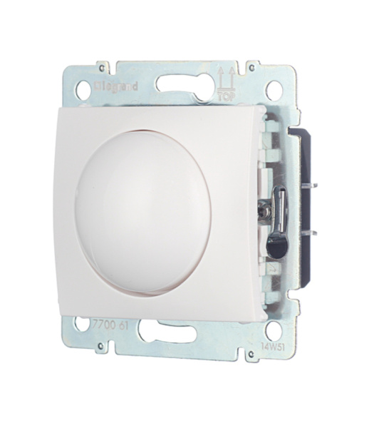 Купить Legrand DIY Valena Бел Светорегулятор поворотный 40-400W для ламп накаливания (вкл поворотом) 694288