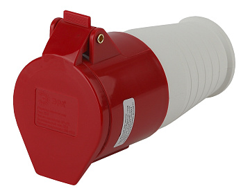 ЭРА R-32-3P-PE-IP44 Розетка переносная 224 3Р+РЕ 32А 380В IP44