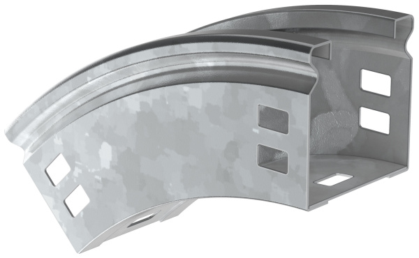 IEK ESCA Поворот плавный 45град тип В20 ESCA 50х50мм HDZ